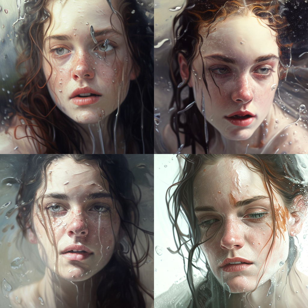 in the style of Alyssa Monks 