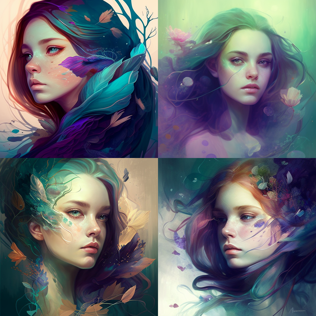in the style of Anna Dittmann
