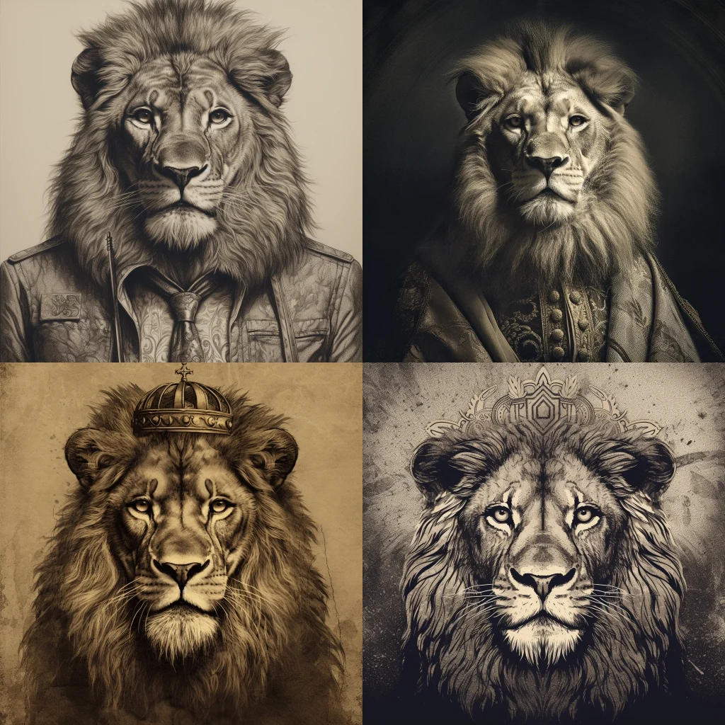 lion,portrait :: catholicpunk