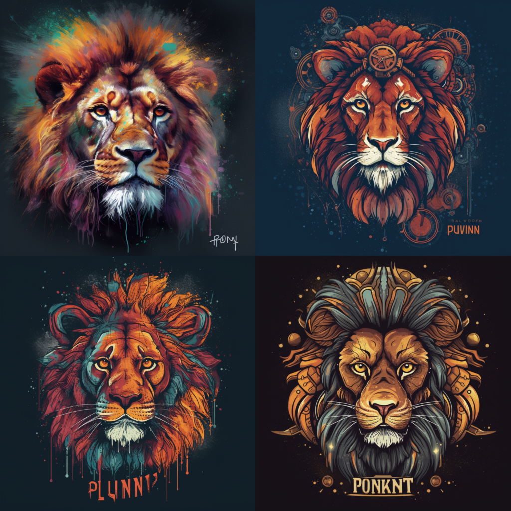 lion,portrait :: raypunk 