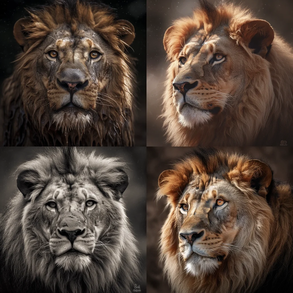 lion,portrait :: sandalpunk