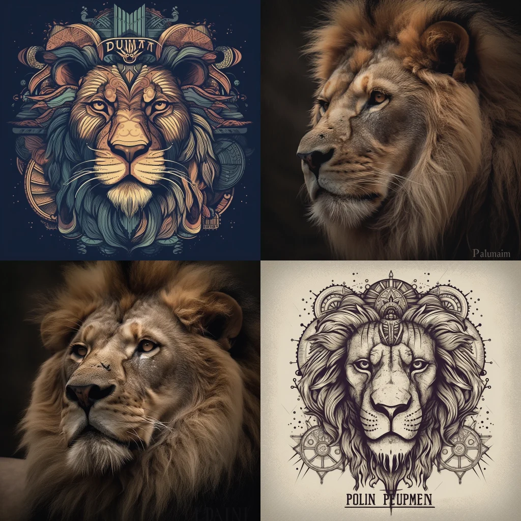 lion,portrait :: dreampunk