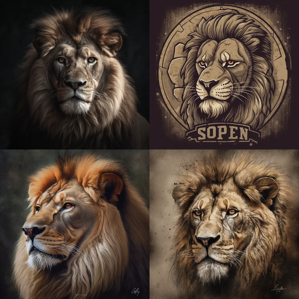 lion,portrait :: stonepunk